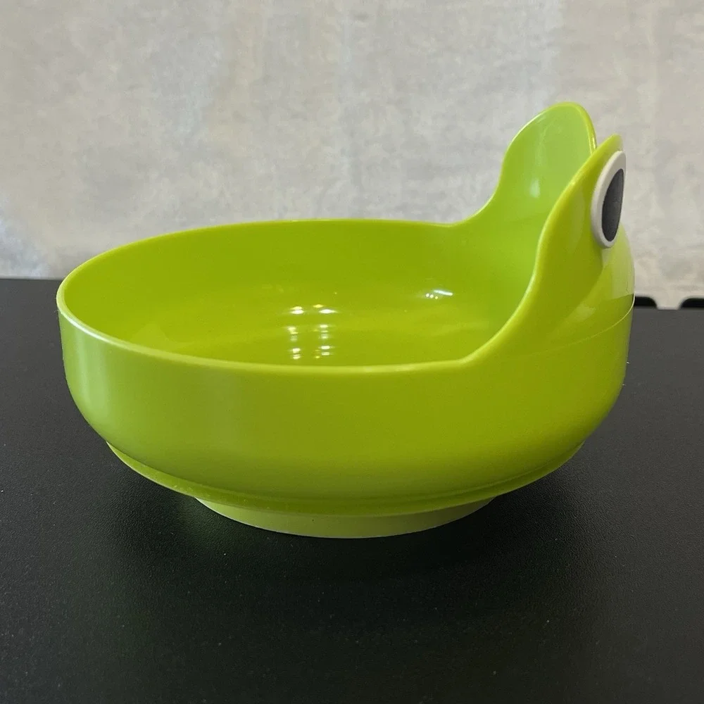 Green Frog Bowl Ikea Mata Big Eyes 👀 Fun!